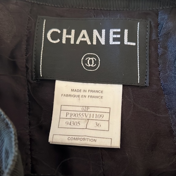 Chanel Navy and Black Jacket - size 36 - Picture 14 of 16